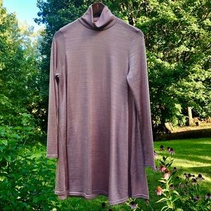 Misguided mock neck long sleeve dress